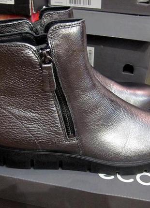 Ботинки ecco , раз 38(7-7.5)стелька 24.7см 39(8-8.5)стелька 25.4см,словакия