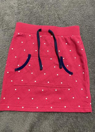 Модная детская мини юбка 🎀юбка для девочки в горошек