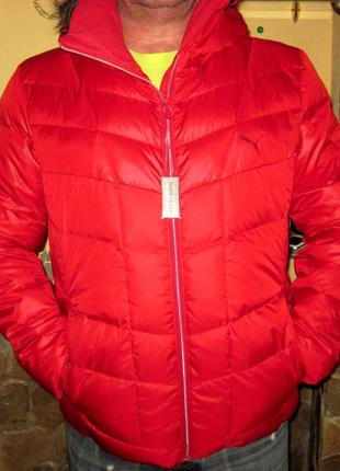 Пуховик puma style down jacket, раз l, xxl4 фото