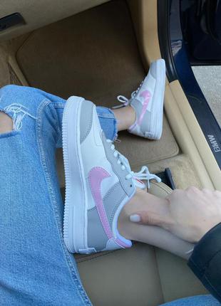 Кросівки air force shadow pink/grey кроссовки5 фото