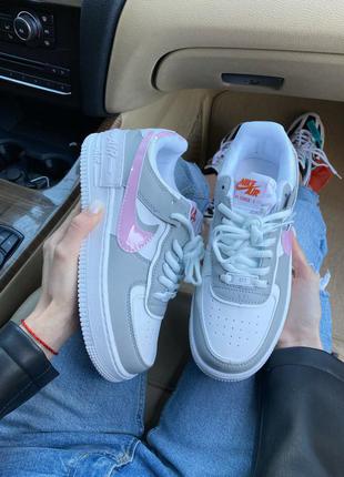 Кросівки air force shadow pink/grey кроссовки6 фото