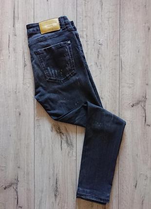 Джинси dsquared2 slim jean чорні розмір 48 італія