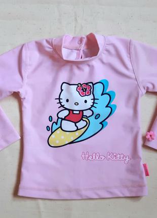 Купальник сонцезахисний пляжний hello kitty h&m (швеція на 1-1,5 року (80-86см)