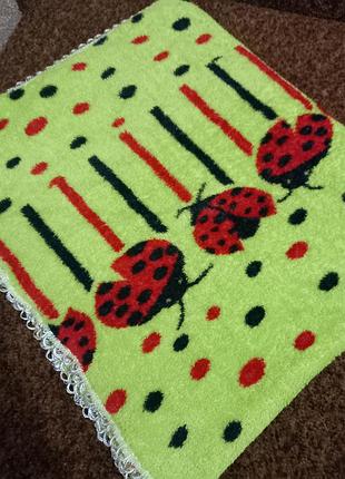 Плед махровый детский 110×95 3