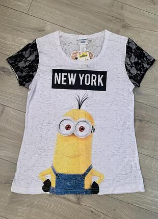 Футболка minions с миньоном