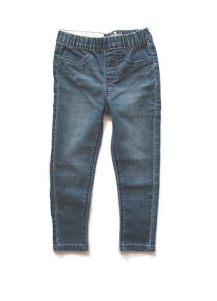 Джеггинсы джинсовые для девочки 104см 00618