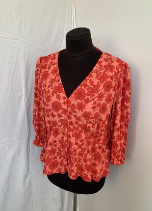 Блуза в винтажном стиле 80х вискоза5 фото