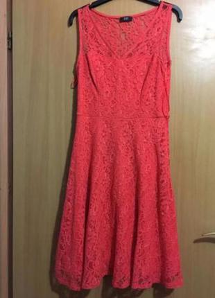 Супер ажурное платье f&f