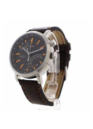 Smart watch timex metropolitan+ activity tracker с кожаным ремешком