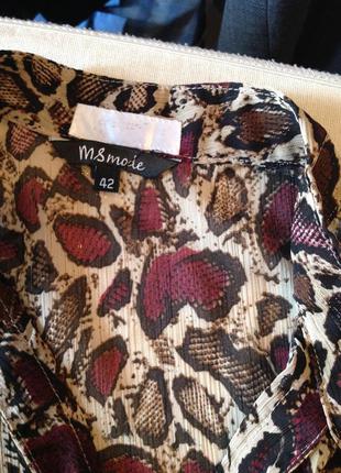 Элегантная блуза с люрексом бренда msmode, р. 566 фото