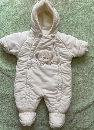 Зимовий комбінезон 0-3 місяці