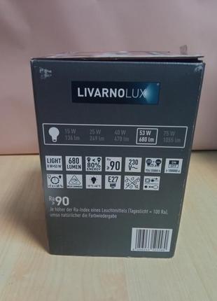 Led лампа світильник livarnolux3 фото