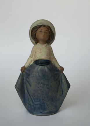 Порцелянова статуетка nao «дівчина, що тримає спідницю».
