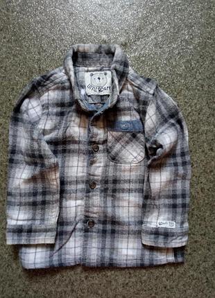 Рубашка байковая