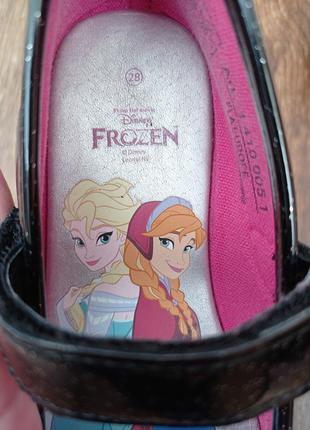 Туфли, балетки disney frozen для девочки.6 фото