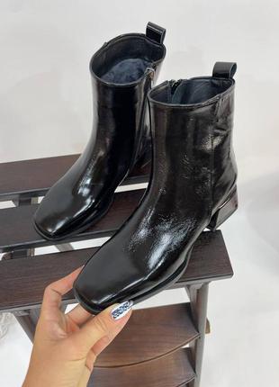 Lux обувь! в наличии ботинки женские деми зима натуральная кожа замша италия4 фото