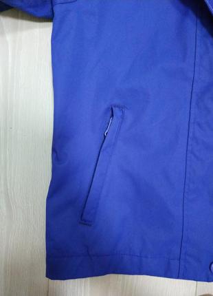 Куртка детская ветрока на девочку фиолетовая на 5-6 лет с капюшоном7 фото