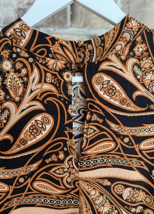 Richard allan x h&m повітряне mini сукню з віскозної тканини з набивним малюнком м-л❤️9 фото