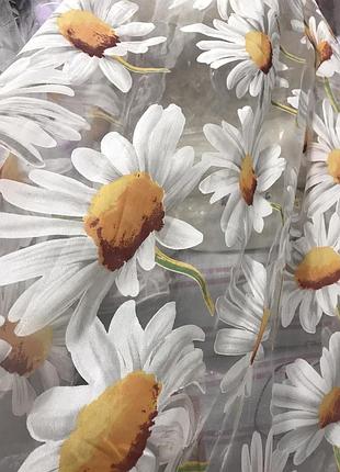 Тюль з органзи на метраж. висота 2.8 м.