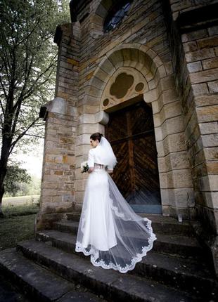 Свадебное платье, размер s5 фото