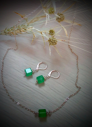 Чокер дизайнерское колье браслет серьги хрусталь новыйгод подарок день рождения 8марта праздник зима