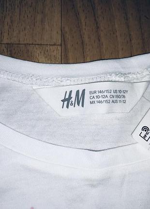 Белый реглан с лошадью h&m 4