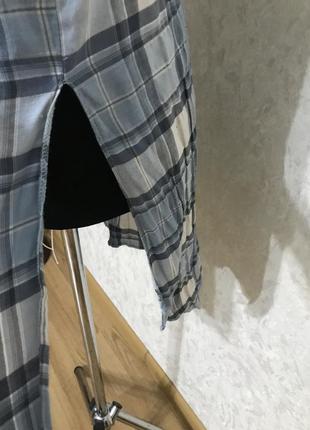 Рубашка туника с разрезами 4