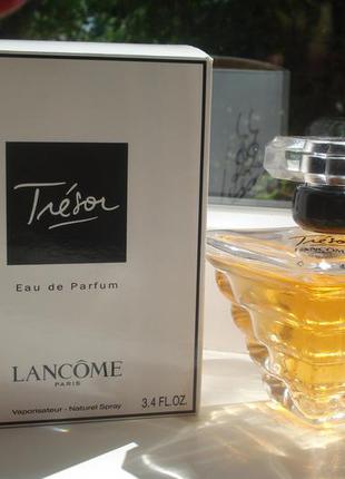 Lancome tresor, 100 мл. тестер, парфюмированная вода.восточные, цветочные