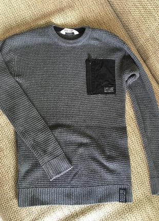 Тёплый модный свитер h&m 10-12 лет2 фото