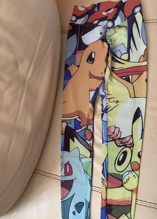 Легінси bona fide покебол лосини для спорту легінси покемон