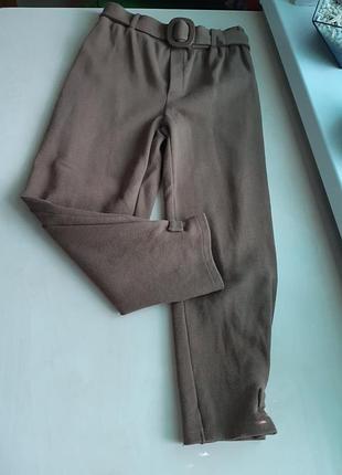 Фирменные, укороченные штаны zara (подростковые)р-р152-164.