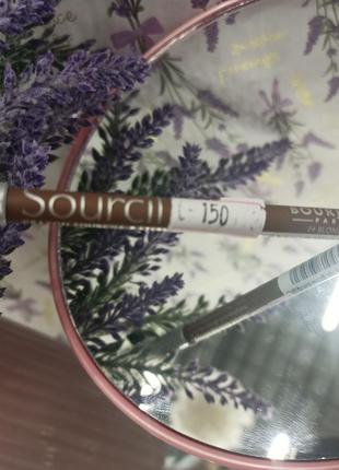 Олівець для брів bourjois eyebrow pencil 04 світло-коричневий1 фото