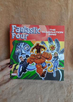 Marvel fantastic four книга комикс фантастическая четверка книжка яркая интересная на английском языке