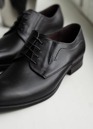Кожаные мужские туфли 4