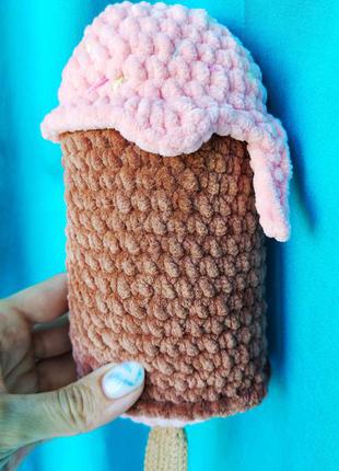 Плюшева іграшка морозиво ручна робота