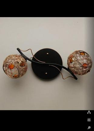 Світильник Бра на стіну на 2 плафона