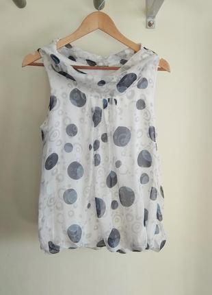 Красива шовкова блуза італія розмір m або l