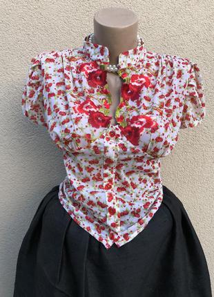 Винтаж,блуза с вышивкой,люкс бренд,etincelle couture