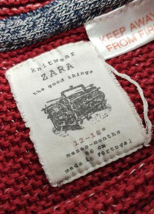 Бавовняний светр zara 3