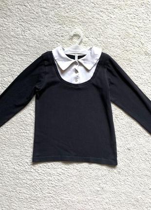Школьная блузка для девочки1 фото