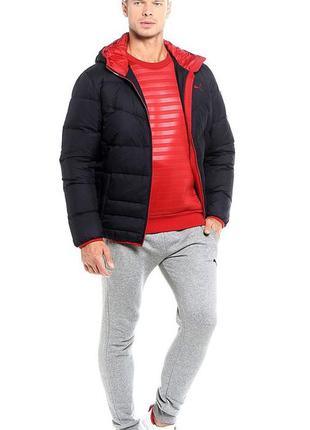 Пуховик puma ess hooded down jacket,раз l1 фото