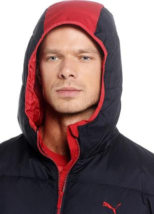 Пуховик puma ess hooded down jacket,раз l3 фото