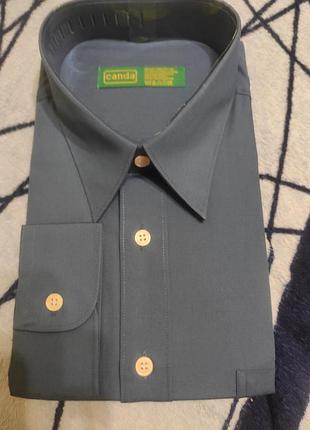 Рубашка мужская canda размер xl ворот 43