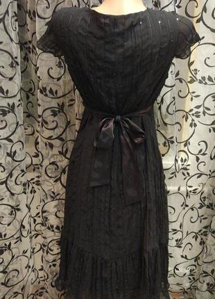 Платье чёрное нарядное3 фото