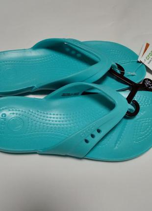 Вьетнамки шлепанцы crocs w7