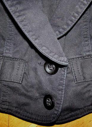Коротенький пиджак с рукавами 3/4 topshop(р.6/34-xs/xxs)2 фото