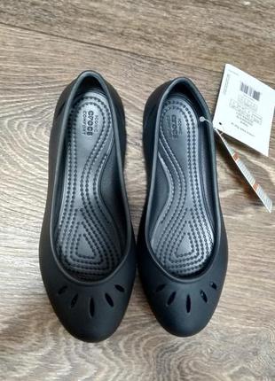 Балетки сандалии crocs оригинал w5 w4