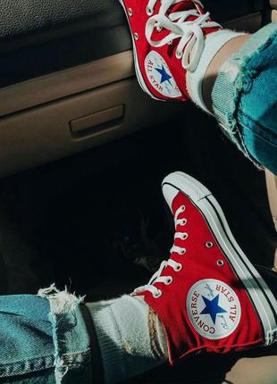 Легендарні кеди від культового бренду converse chuck taylor all star red.