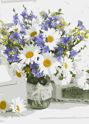 Картина по номерам лавка чудес ромашковое настроение