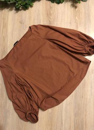 Легка вільна блуза сорочка кофточка